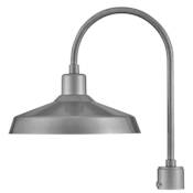 Hinkley Lighting Forge 22" Tall Coastal Elements Outdoor Post Light Antique Brushed Aluminum