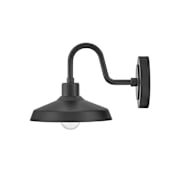 Hinkley Lighting Forge 9" Tall Outdoor Coastal Elements Wall Sconce Black