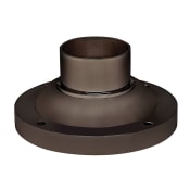 Hinkley Lighting 7" Wide Brass Pier Mount Base with 3" Fitter Diameter Olde Bronze