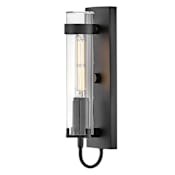 Hinkley Lighting Ryden 16" Tall Outdoor Wall Sconce Black