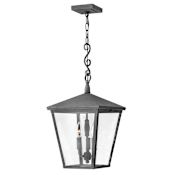 Hinkley Lighting Trellis 3 Light 11" Wide Outdoor Pendant Aged Zinc