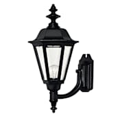 Hinkley Lighting 21" Height 3 Light Lantern Outdoor Wall Sconce from the Manor House Collection Black