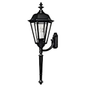 Hinkley Lighting 41" Height 3 Light Lantern Outdoor Wall Sconce from the Manor House Collection Black