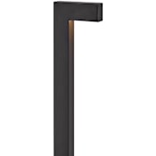 Hinkley Lighting Single Atlantis 22" Tall 12V LED Side Mount Path Light Brass Satin Black