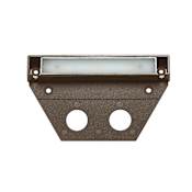 Hinkley Lighting Nuvi Pack of 10 Single 5 " Wide Light LED Indoor / Outdoor Low Voltage Hardscape Lights Bronze