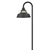 Hinkley Lighting Single Troyer 26" Tall 12V LED Side Mount Path Light Black
