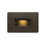 Hinkley Lighting Luna 3" Tall 12V 3.8w LED ADA 2700K Indoor / Outdoor ADA Step Light Bronze