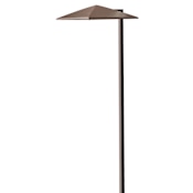 Hinkley Lighting 12v 1.5w 2.5VA 21" Tall LED Side Mount Path Light from the Harbor Collection Anchor Bronze