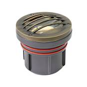 Hinkley Lighting 12v 12w 3000K LED Grill Top Modular Well Light with LumaCORE™ Accent Lighting System Matte Bronze