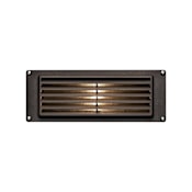 Hinkley Lighting 12v 1.5w 2.5VA 9" Wide Outdoor Louvered Horizontal Deck / Step Light Bronze
