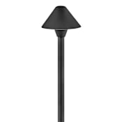 Hinkley Lighting Single Hardy Island 12V LED Outdoor Landscape Path Light Black