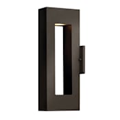 Hinkley Lighting Atlantis 16" Tall Outdoor Wall Sconce with Integrated LED Bronze
