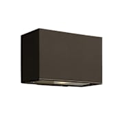 Hinkley Lighting Atlantis 1 Light 6" Tall Up / Down Outdoor Wall Sconce with LED Bulb Included Bronze