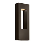 Hinkley Lighting Atlantis 2 Light 16" Tall Dark Sky Outdoor Wall Sconce with LED Bulbs Included Bronze