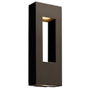 Hinkley Lighting Atlantis 2 Light 24" Tall Dark Sky Outdoor Wall Sconce with LED Bulbs Included Bronze