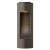 Hinkley Lighting Luna 2 Light 16" Tall Dark Sky ADA Outdoor Wall Sconce Bronze