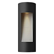 Hinkley Lighting Luna 2 Light 16" Tall Dark Sky ADA Outdoor Wall Sconce Satin Black