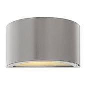 Hinkley Lighting Luna 9" Wide Outdoor LED ADA Down Light Wall Sconce Titanium