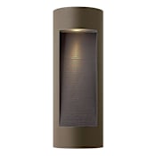 Hinkley Lighting Luna 24" Tall 2 Light Dark Sky ADA Outdoor Wall Sconce Bronze