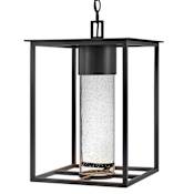Hinkley Lighting Coen 1 Light 12" Wide Coastal Elements Outdoor Pendant with LED Bulb Included Black