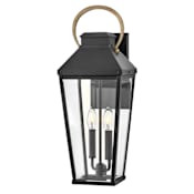 Hinkley Lighting Dawson 2 Light 22" Tall Wall Sconce Black