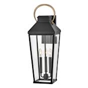 Hinkley Lighting Dawson 3 Light 26" Tall Wall Sconce Black
