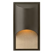 Hinkley Lighting Cascade 1 Light 14.5" Tall ADA Dark Sky Outdoor Wall Sconce Bronze