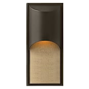 Hinkley Lighting Cascade 1 Light 18" Tall ADA Dark Sky Outdoor Wall Sconce Bronze