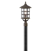 Hinkley Lighting Freeport 120v 21" Tall Coastal Elements Single Head Post Light Ceiling Fixture Oil Rubbed Bronze