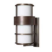 Hinkley Lighting 20.25" Height 1 Light Outdoor Wall Sconce from the Saturn Collection Metro Bronze