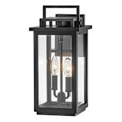 Hinkley Lighting Winthorpe 2 Light 16" Tall Outdoor Wall Sconce Black
