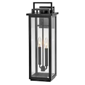 Hinkley Lighting Winthorpe 2 Light 22" Tall Outdoor Wall Sconce Black