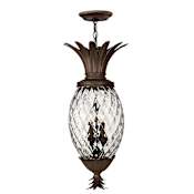 Hinkley Lighting Plantation 4 Light 12.5" Wide Outdoor Full Sized Pendant Copper Bronze