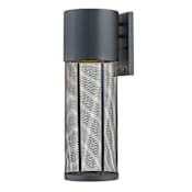 Hinkley Lighting Aria Single Light 21-3/4" Tall Outdoor Wall Sconce Black
