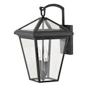 Hinkley Lighting Alford Place 2 Light 17-1/2" Tall Open Air Outdoor Wall Sconce Museum Black