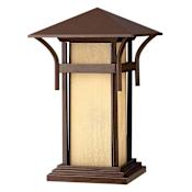 Hinkley Lighting Harbor 12v 3.5w 17" Tall 12v 3.5w Pier Mount Post Light with LED Bulb Included Anchor Bronze