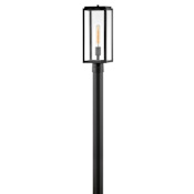 Hinkley Lighting Max 1 Light 18-1/2" Tall Post Light with LED Bulb Included Black