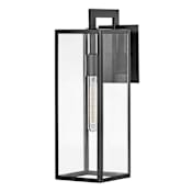 Hinkley Lighting Max 1 Light 18.5" Tall Outdoor Wall Sconce with LED Bulb Included Black