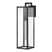 Hinkley Lighting Max 1 Light 25" Tall Outdoor Wall Sconce with LED Bulb Included Black