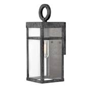 Hinkley Lighting Porter 1 Light 13" Tall Lisa McDennon Open Air Outdoor Wall Sconce Aged Zinc