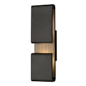 Hinkley Lighting Contour Single Light 22" Tall LED Outdoor Wall Sconce Black