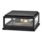 Hinkley Lighting Max 2 Light 8" Tall Post Light Black