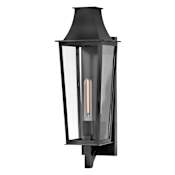 Hinkley Lighting Georgetown 22" Tall Outdoor Wall Sconce Black