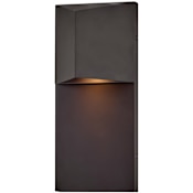 Hinkley Lighting Treva 12" Tall LED Outdoor Wall Sconce Dark Oxidized Brass