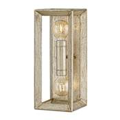 Hinkley Lighting Tinsley 2 Light 17.25" Tall Wall Sconce Silver Leaf
