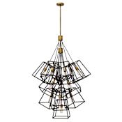 Hinkley Lighting 13 Light Large Multi Light Pendant from the Fulton Collection Bronze