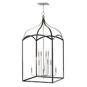 Hinkley Lighting Clarendon 12 Light 30" Wide Chandelier Aged Zinc