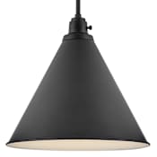 Hinkley Lighting Arti 15" Wide Pendant Black