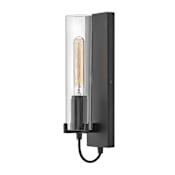 Hinkley Lighting Ryden 16" Tall Wall Sconce Black