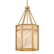 Hinkley Lighting Sura 4 Light 16" Wide Pendant Distressed Brass